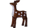 Star Trading LED-Figur Crystalo Reh, 65 cm, Braun