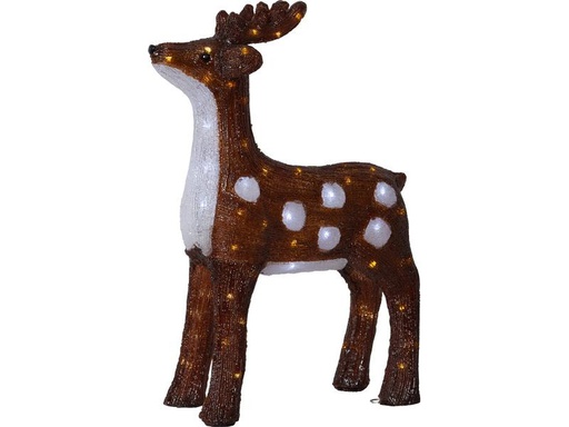 [90253737 1347376] Star Trading LED-Figur Crystalo Reh, 65 cm, Braun