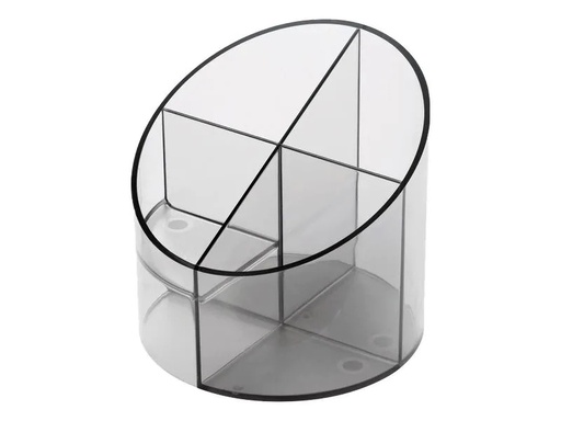 [90253756 1403517] Helit Stiftehalter Cross Economy Grau/Transparent