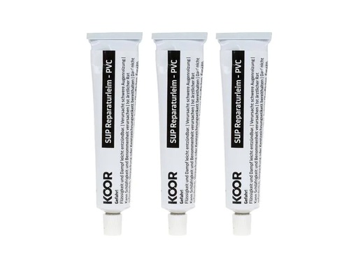 [90253766 1275341] KOOR SUP-Reparaturleim Weiss, 3 Stück