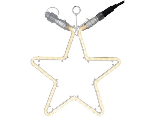 [90253769 1347370] Star Trading LED-Stern Erweiterungssystem 24, Neon, 60 LED, 32 cm