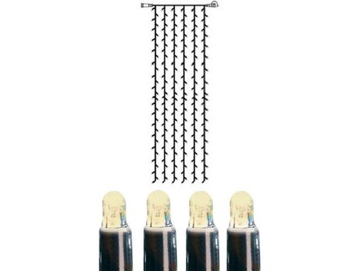 [90253794 1347372] Star Trading Lichtervorhang-System LED, 204 LED, 1 x 4 m
