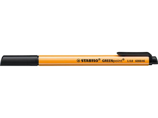 [90253795 1430936] STABILO GREENpoint 0.8 mm Schwarz