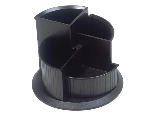 [90253804 1403533] Helit Stiftehalter Schwarz
