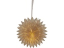 Star Trading Papierstern Dis, Beige, Ø 50 cm