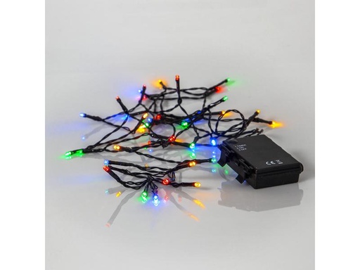 [90253811 1347356] Star Trading LED-Lichterkette Akku, 40 LED, 2.8 m, Outdoor