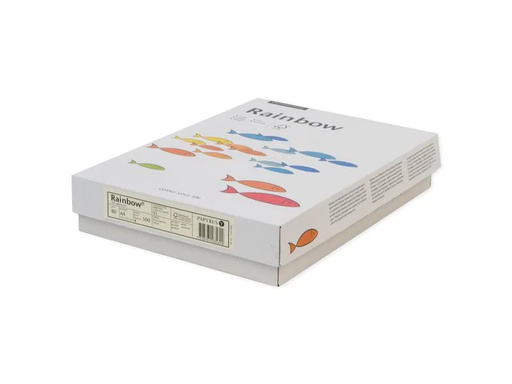 [90253832 1403566] Rainbow Kopierpapier A4, Neongelb, 80 g/m², 100 Blatt