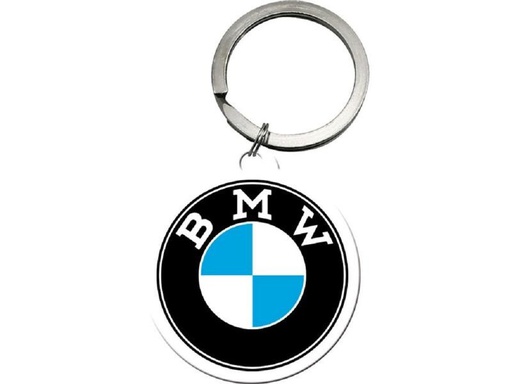 [90253889 1425479] Nostalgic Art Schlüsselanhänger BMW Ø 4 cm, Mehrfarbig