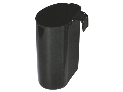 [90254023 1397332] Büromaterial Recyclingbehälter 1.5 l, Schwarz