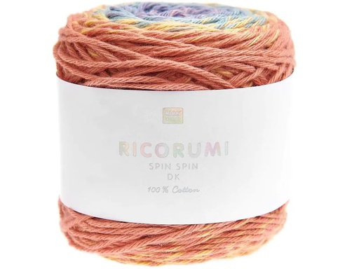 [90254051 1431463] Rico Design Wolle Ricorumi Spin Spin 50 g, Earthy Rainbow