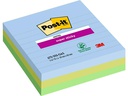 Post-it Notizzettel Super Sticky 10 x 10 cm, 3 Blöcke, liniert