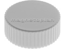 Magnetoplan Haftmagnet Discofix Magnum Ø 3.4 cm Grau, 10 Stück