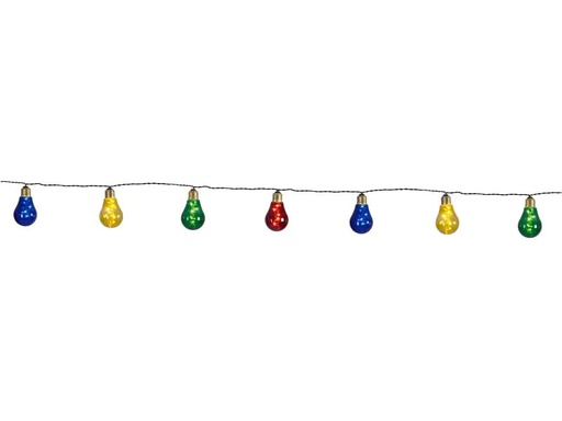 [90254076 1203643] Star Trading Lichterkette Vintage Glow 360 cm, Mehrfarbig