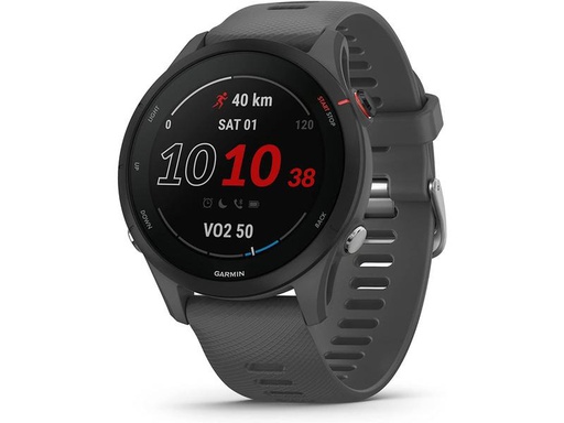 [90254164 1438718] GARMIN GPS-Sportuhr Forerunner 255 Basic Dunkelgrau/Dunkelgrau