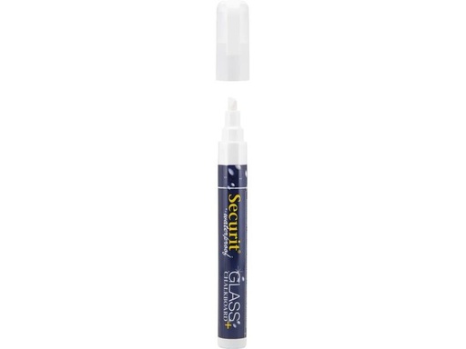[90254183 1397401] Securit Kreidemarker 2-6 mm, Weiss