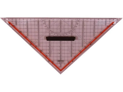 [90254199 1400149] Rumold Geodreieck Plexiglas 30 cm, Skala