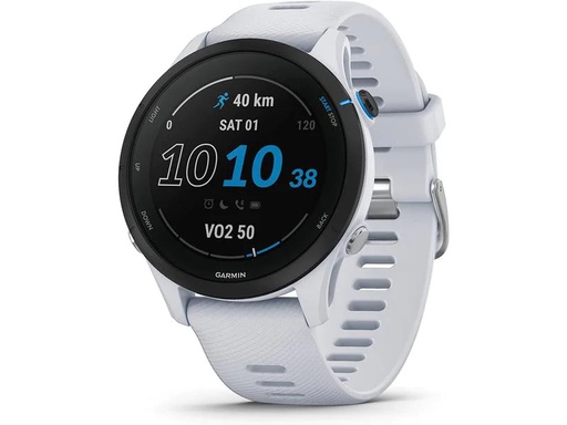 [90254215 1438721] GARMIN GPS-Sportuhr Forerunner 255 Music Weiss/Weiss