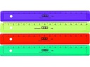 M+R Lineal Skala farbig 16 cm