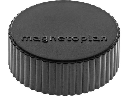 [90254246 1401263] Magnetoplan Haftmagnet Discofix Magnum Ø 3.4 cm Schwarz, 10 Stück