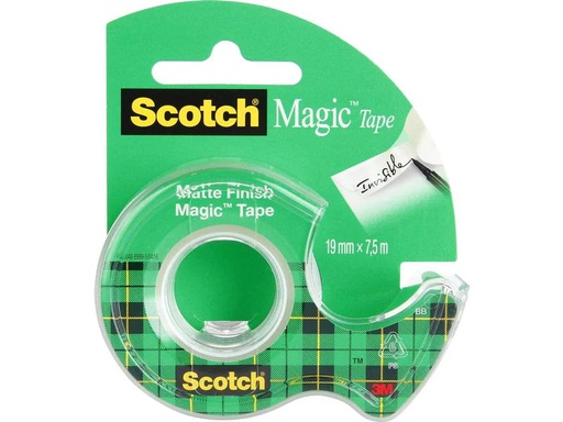 [90254258 1404019] Scotch Handabroller Magic Tape 19 mm x 7.5 m