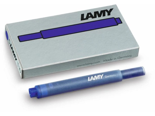 [90254270 1398340] Lamy Tintenpatrone T10 5 Stück, Blau