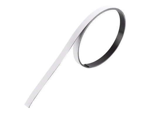 [90254302 1405517] Berec Magnetband 10 mm x 1 m, Weiss
