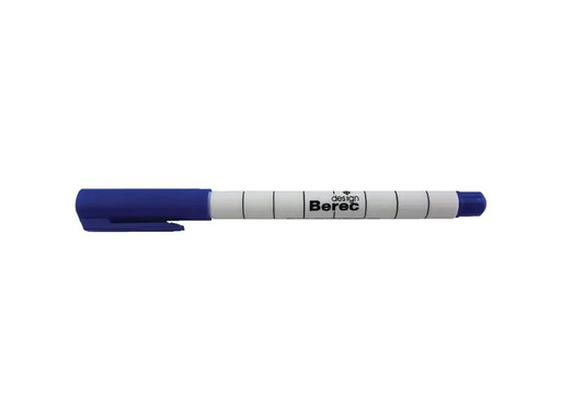 [90254365 1405485] Berec Whiteboard-Marker Schmal Blau