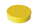 Berec Haftmagnet Ø 20 mm, 10 Stück, Gelb