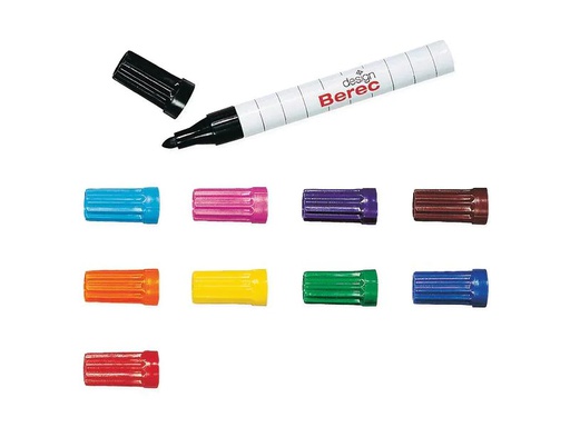 [90254407 1405497] Berec Whiteboard-Marker 952 10 Stück, Mehrfarbig