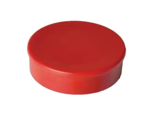 [90254421 1405537] Berec Haftmagnet Ø 30 mm, 10 Stück, Rot