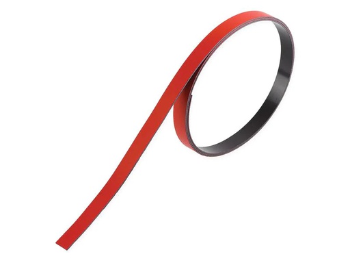 [90254439 1405516] Berec Magnetband 10 mm x 1 m, Rot