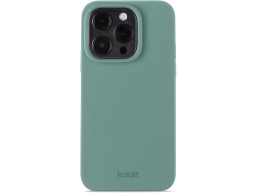 [90254535 1410278] Holdit Back Cover Silicone iPhone 14 Pro Grün