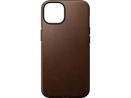 [90254545 1404172] Nomad Back Cover Modern Leather iPhone 14 Braun