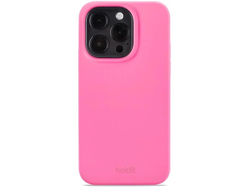 [90254575 1410280] Holdit Back Cover Silicone iPhone 14 Pro Pink
