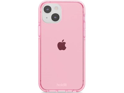 [90254657 1410301] Holdit Back Cover Seethru iPhone 14 Pink