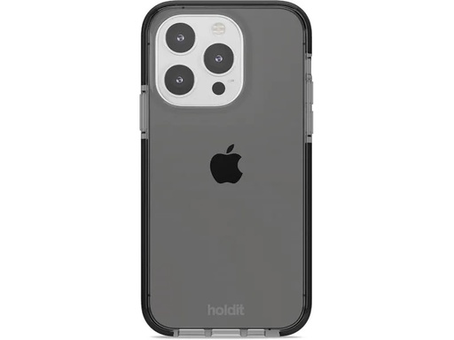 [90254730 1410296] Holdit Back Cover Seethru iPhone 14 Pro Schwarz