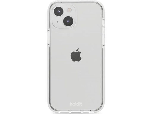 [90254772 1410300] Holdit Back Cover Seethru iPhone 14 Weiss