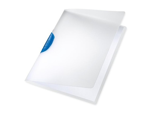 [90254775 1392446] Leitz Klemmhefter Color-Clip Blau/Semitransparent