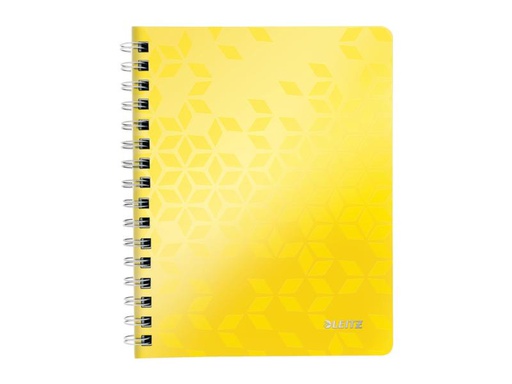 [90254787 1392563] Leitz Notizheft WOW A5, Liniert, Gelb