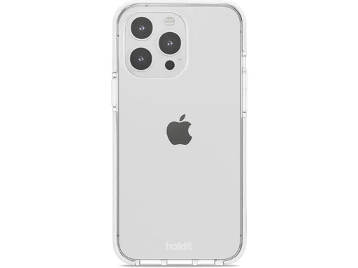 [90254868 1410291] Holdit Back Cover Seethru iPhone 14 Pro Max Weiss