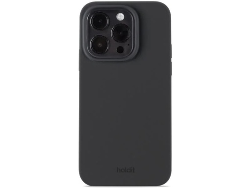 [90254900 1410274] Holdit Back Cover Silicone iPhone 14 Pro Schwarz