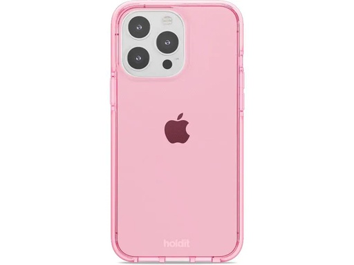 [90254902 1410292] Holdit Back Cover Seethru iPhone 14 Pro Max Pink