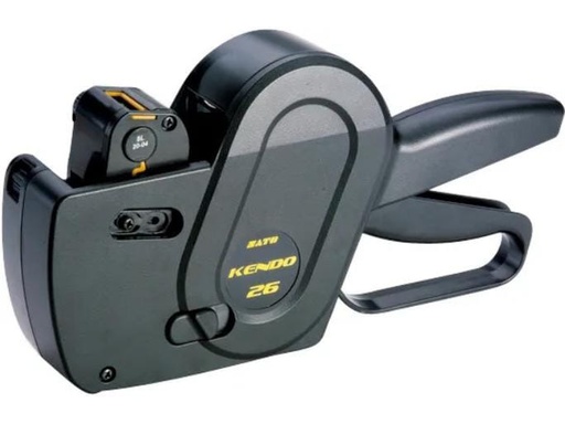 [90254909 1397478] Sato Etikettendrucker Kendo 1-zellig, 10 Ziffern, Schwarz