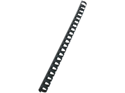 [90254929 1396802] GBC Binderücken Ø 16 mm, Schwarz, 100 Stück