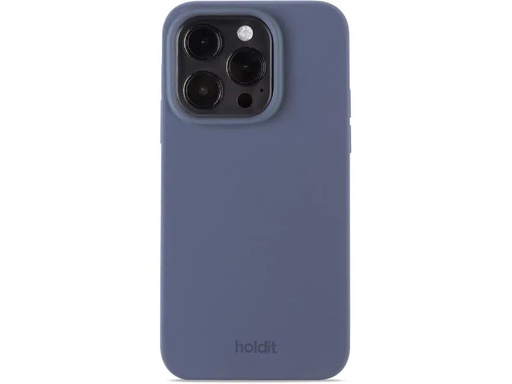 [90254933 1410279] Holdit Back Cover Silicone iPhone 14 Pro Blau