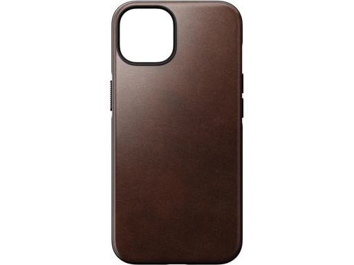 [90254946 1404160] Nomad Back Cover Modern Leather Horween iPhone 14 Braun