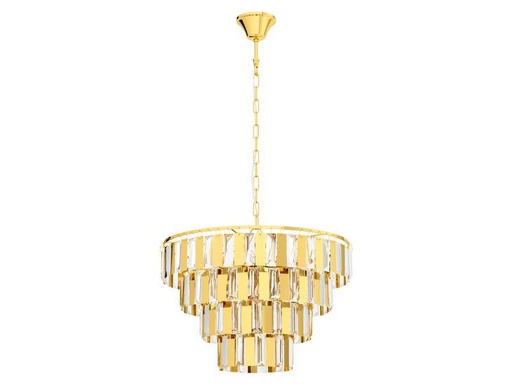 [90004419 1100756] EGLO Leuchten Pendelleuchte ERSEKA 7x E14, Messing
