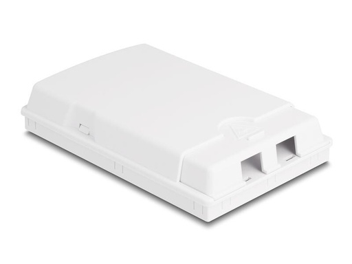 [90255318 1438411] Delock LWL Anschlussdose zur Wandmontage für 2x SC/LC