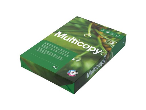 [90255359 1403650] Multicopy Kopierpapier A3, Weiss, 80 g/m², 500 Blatt
