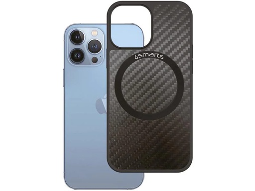 [90255502 1415399] 4smarts Back Cover Carbon mit UltiMag iPhone 14 Pro Max